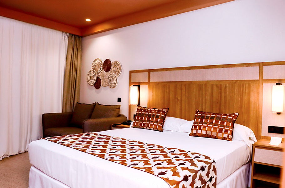 Duplo com vistas para o mar e sofá-cama