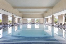 Indoor pool of the hotel