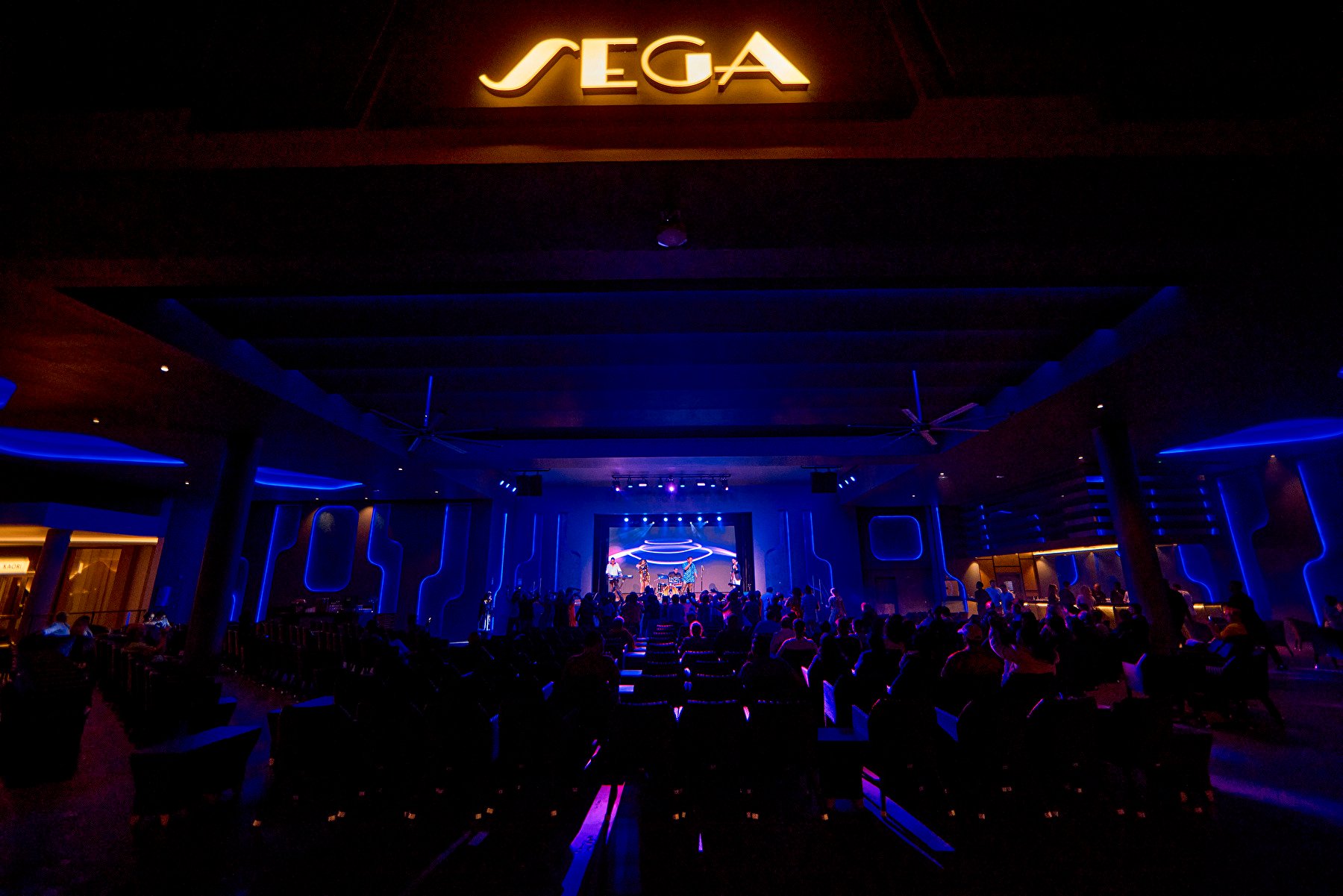 Gran teatro Sega del complejo de hoteles de RIU en Isla Mauricio