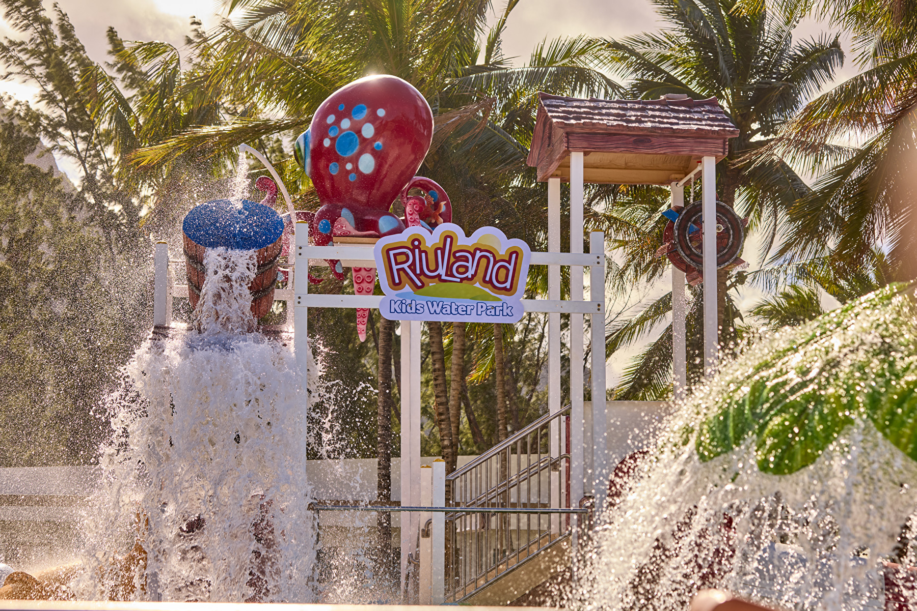 Riu Land, ein Wasserpark für Kinder in der RIU-Hotelanlage auf Mauritius