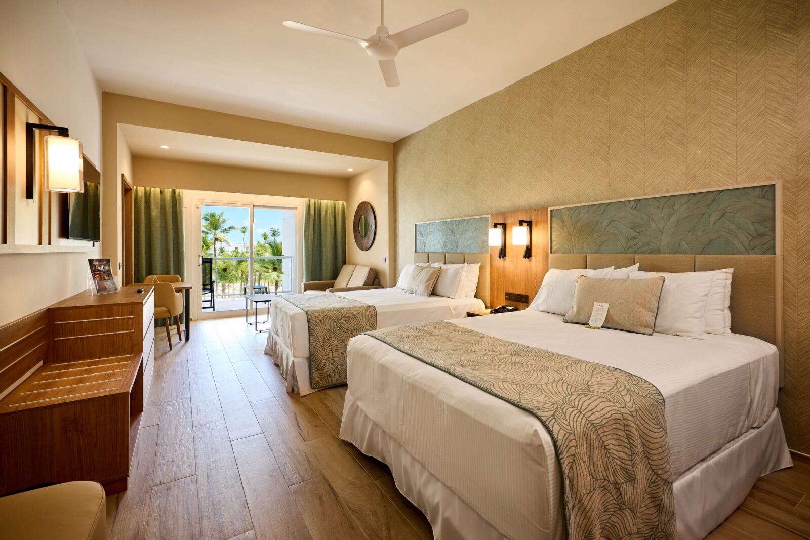 The rooms at the Riu Palace Bavaro after the renovation