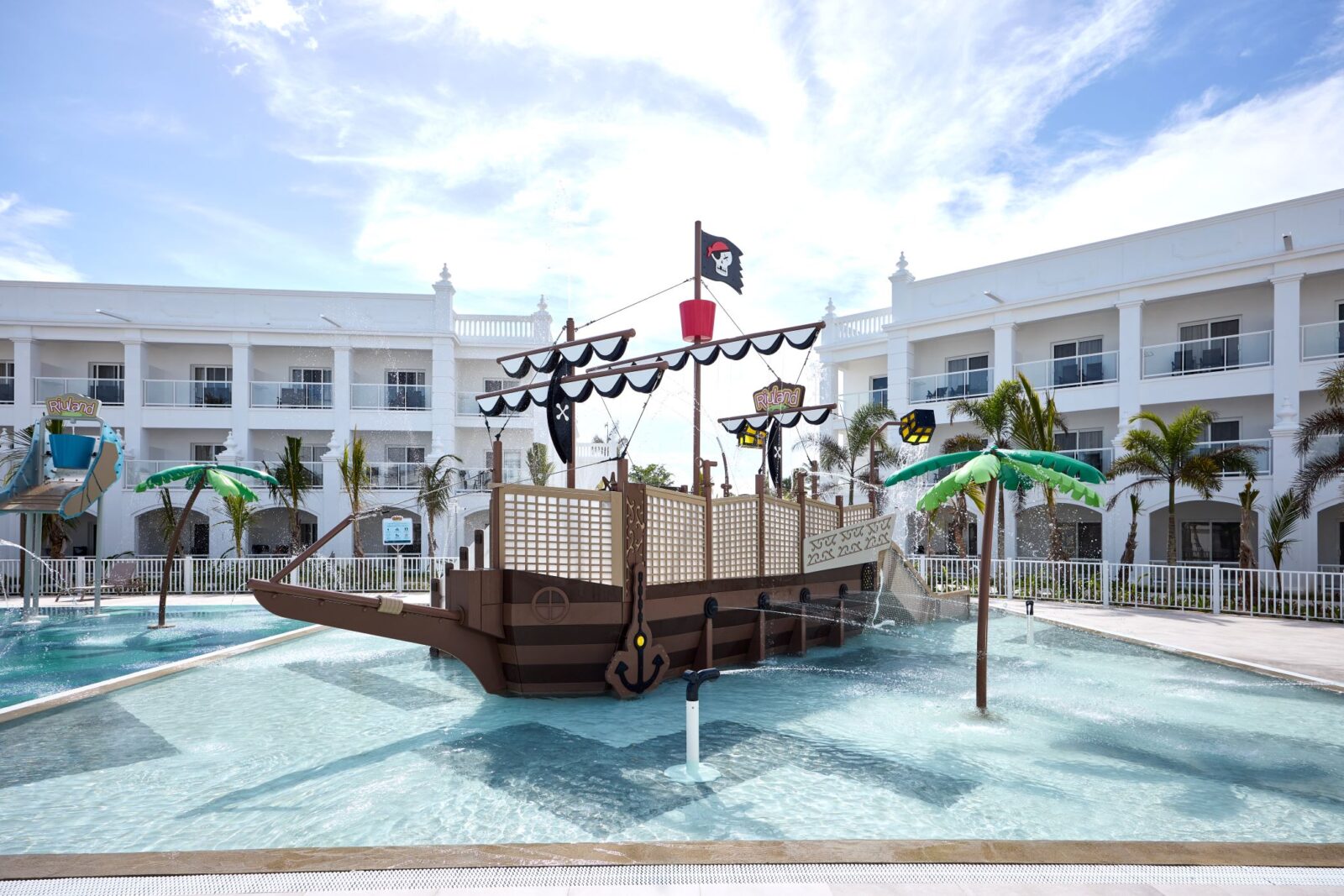 The children's pool at the renovated Riu Palace Bavaro