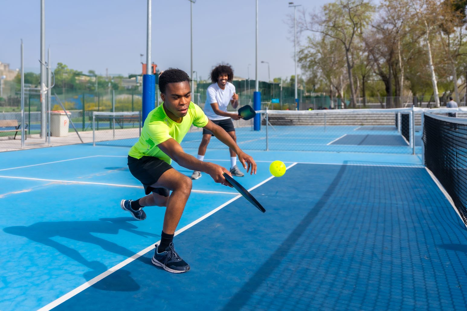 Pickleball-Spieler im Riu Negril