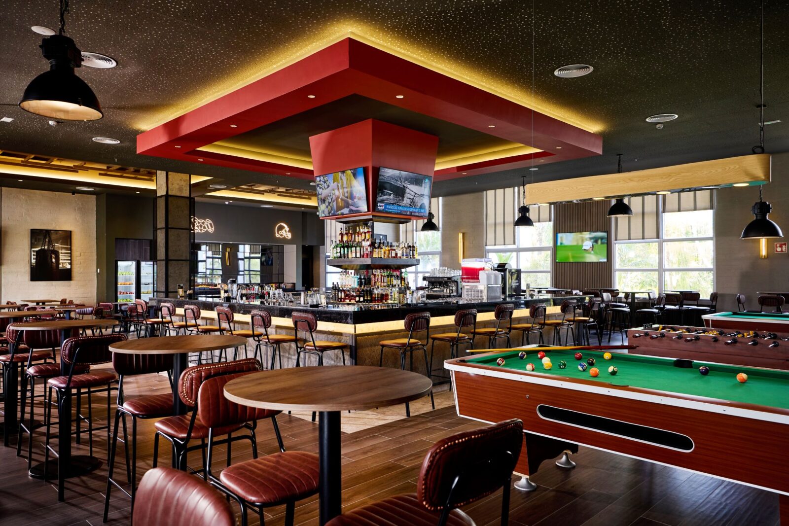 The Sports Bar at the Riu Palace Bavaro after the renovation