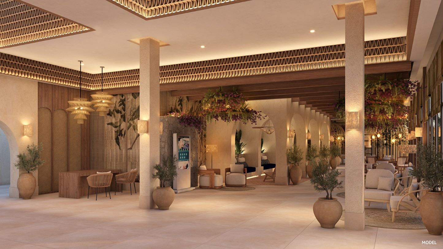 Lobby des Riu Palace La Mola