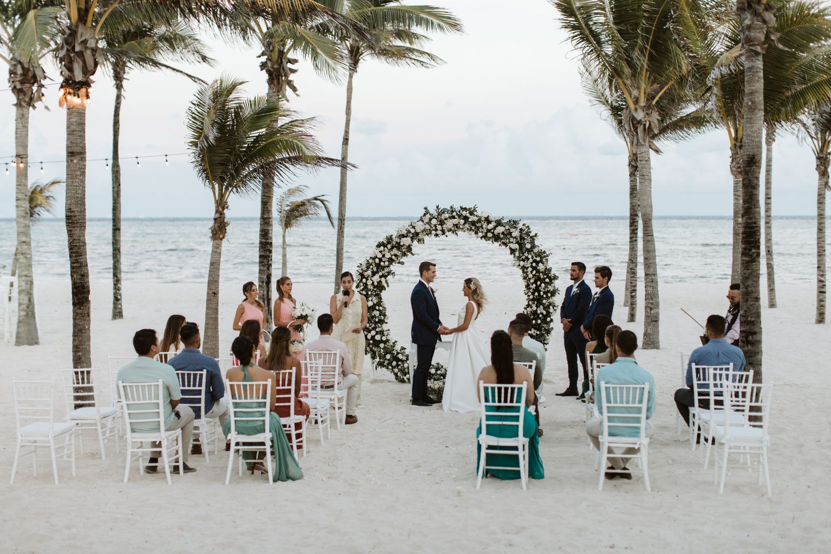 ceremonia en la playa