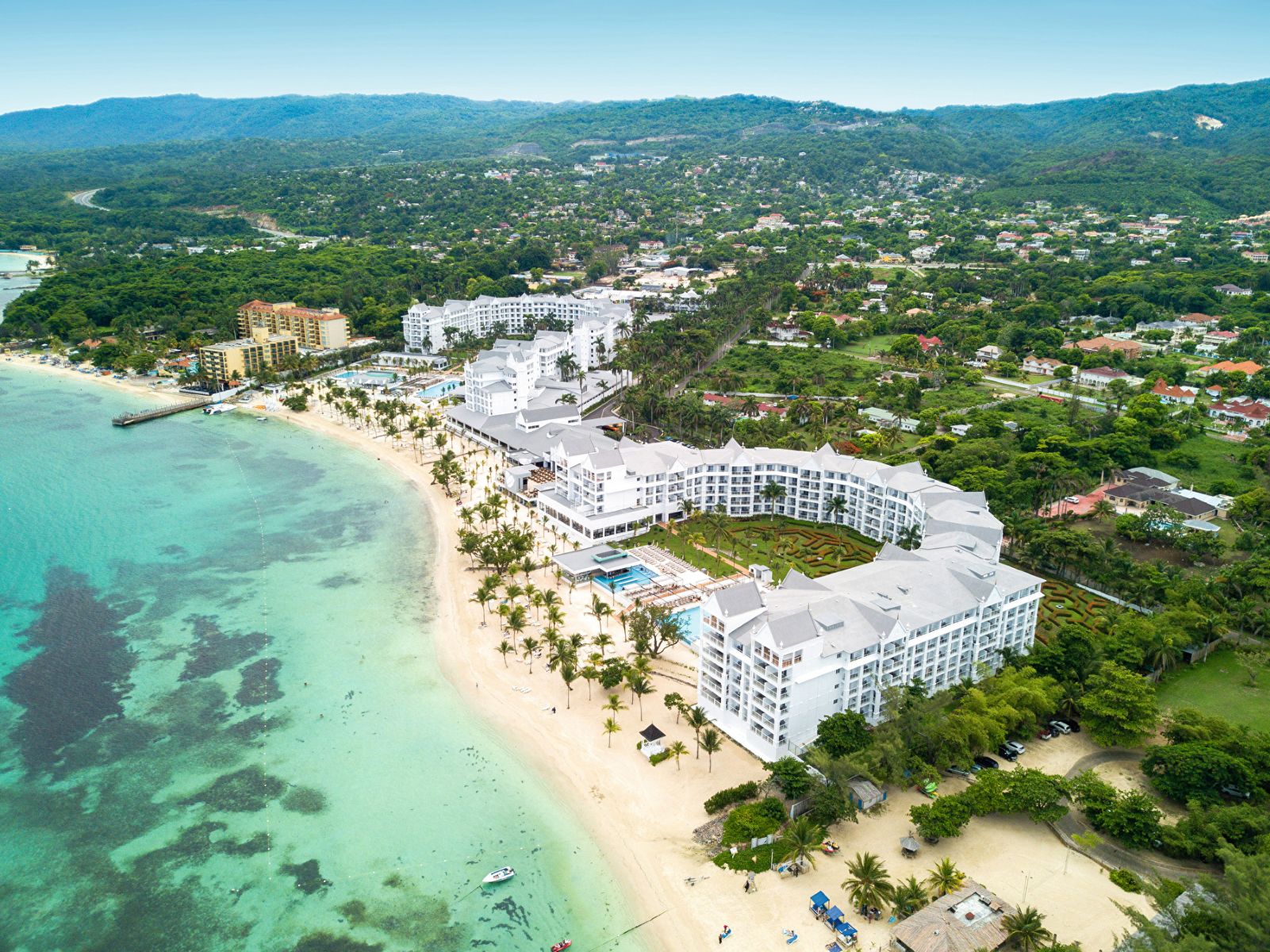 Vista aérea del hotel Riu Ocho Rios