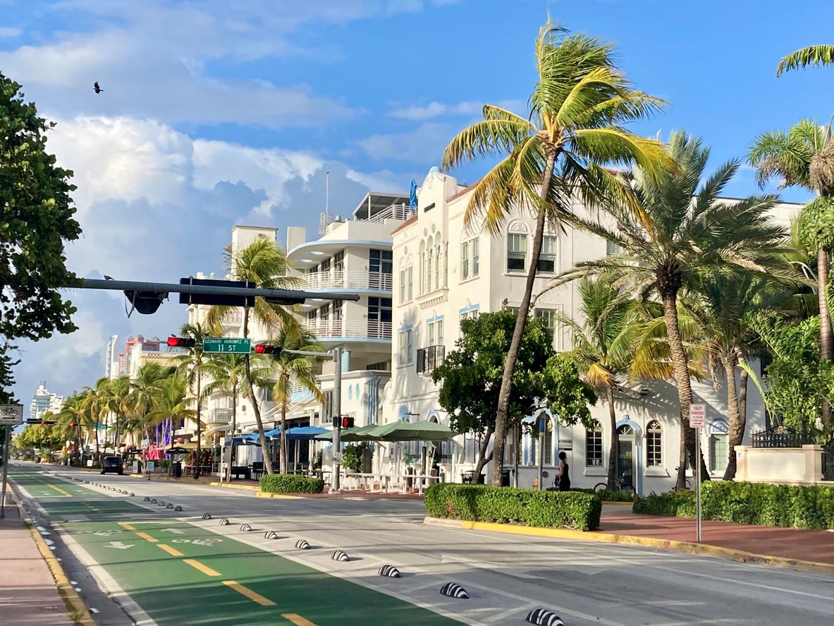 Ocean Drive in Miami Beach