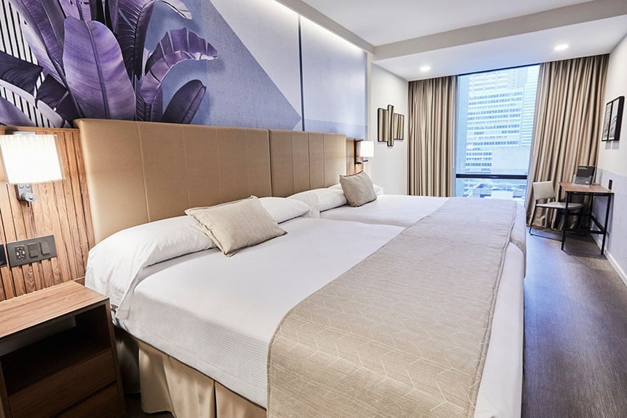 Deluxe two Queen beds