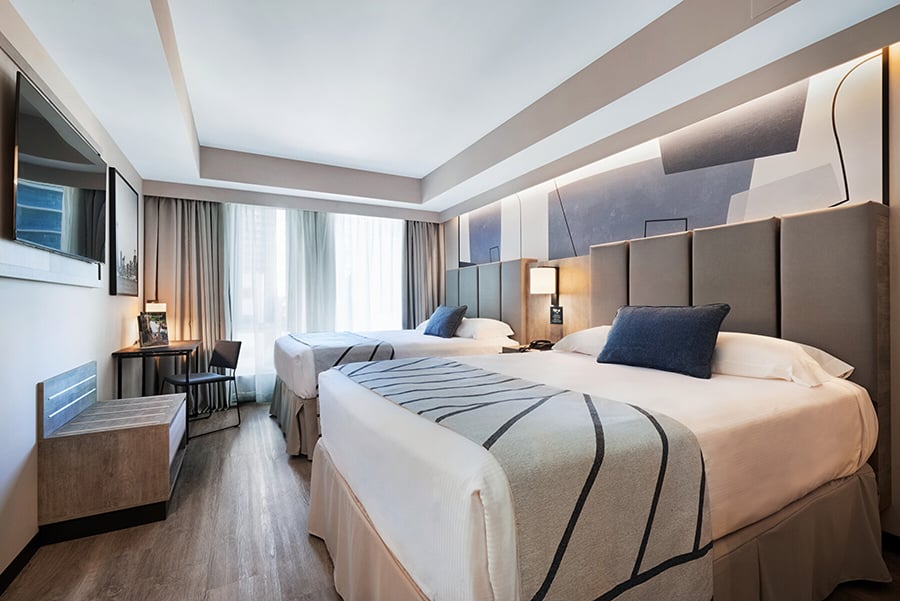 Deluxe two Queen beds