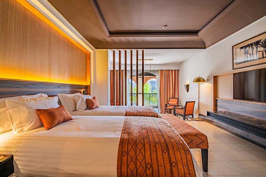 Double Room with swimming pool view